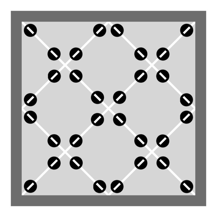 250 Stück NIVIFIX Standard-Gewindelaschen PRO (linear), Fugenbreite 1.7 mm