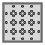 NIVIFIX Kombi-Set PRO 400-teilig schwarz für Fliesenstärke 3 - 12 mm, Fugenbreite 1.7 mm