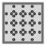 NIVIFIX Kombi-Set PRO 400-teilig schwarz für Fliesenstärke 3 - 12 mm, Fugenbreite 1.7 mm