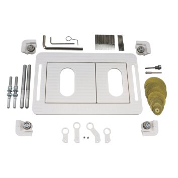 Flächenbündig befliesbare Drückerplatte /...