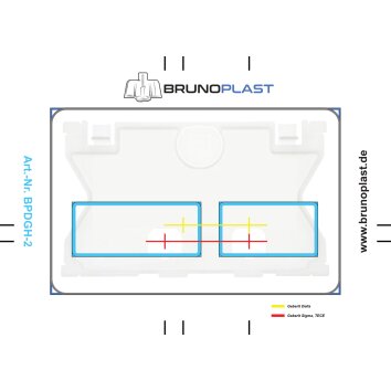 Ersatz-Aufkleber / Schnittmuster für befliesbare...