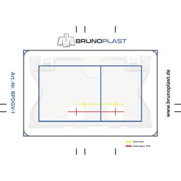 Ersatz-Aufkleber / Schnittmuster für befliesbare...