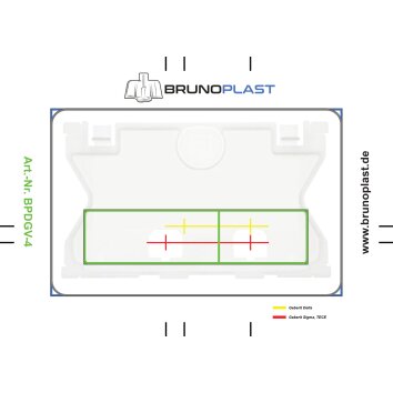 Ersatz-Aufkleber / Schnittmuster für befliesbare...