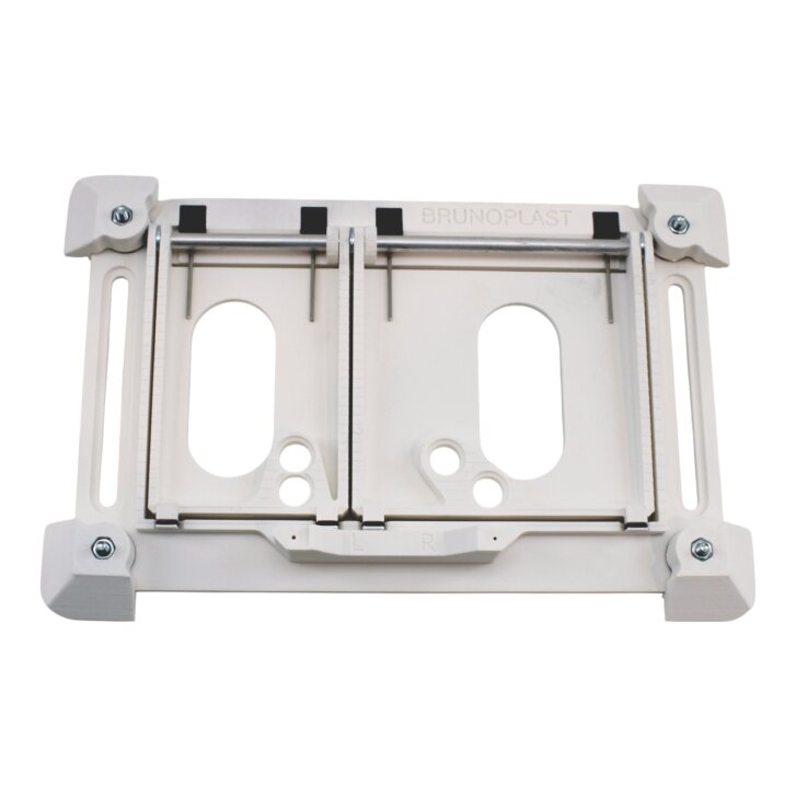 Flächenbündig befliesbare Drückerplatte / Spülarmatur für Geberit Delta, Geberit Sigma & Tece (VERTIKAL)