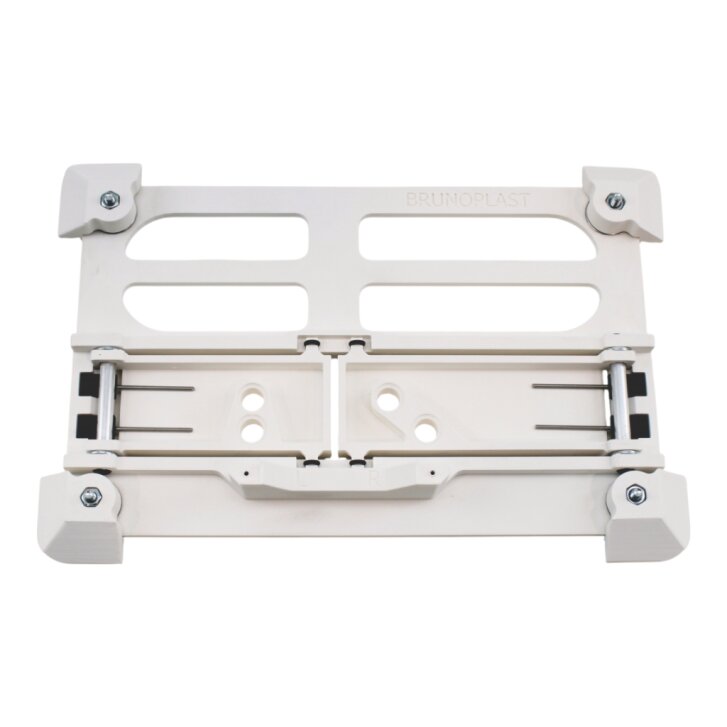 Flächenbündig befliesbare Drückerplatte / Spülarmatur für Geberit Delta, Geberit Sigma & Tece (HORIZONTAL)