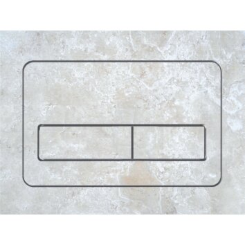 Flächenbündig befliesbare Drückerplatte /...